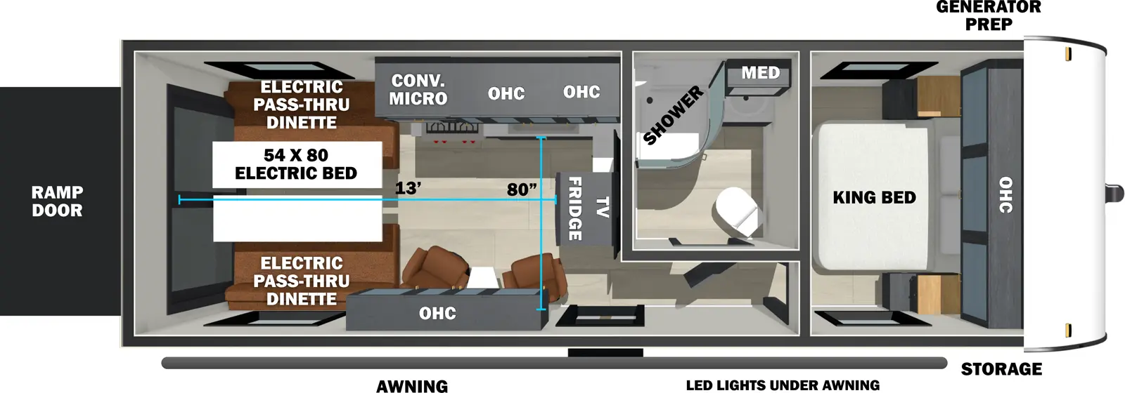 Shockwave 2550 Floorplan
